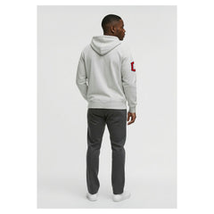Cleveland Guardians Champion Reverse Weave Chenille Full-Zip Hoodie - Gray Hoodies