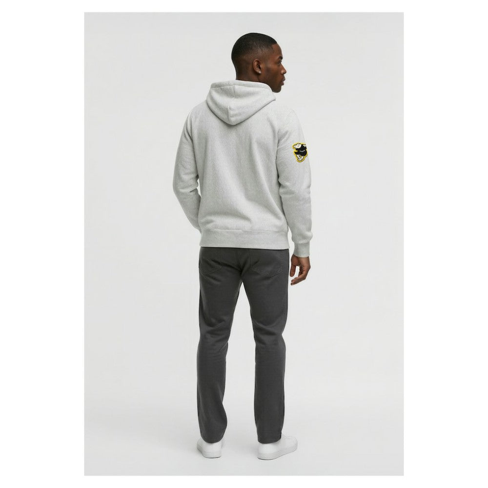 San Diego Padres Champion Reverse Weave Chenille Full-Zip Hoodie - Gray Hoodies