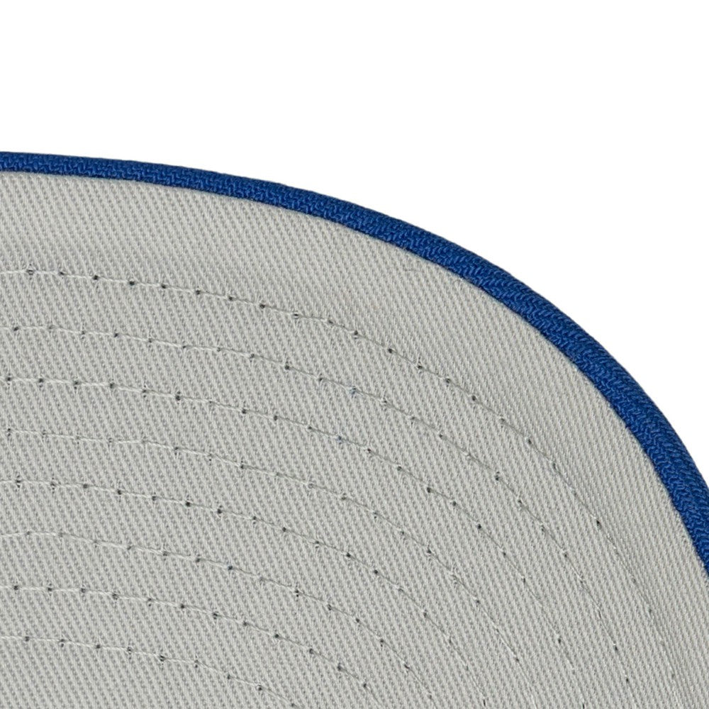 Kansas City Royals Mitchell & Ness Unisex XL Script Pro Crown Snapback Hat - White/Royal Hats