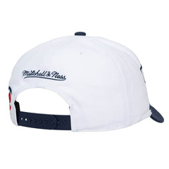 Minnesota Twins Mitchell & Ness Unisex XL Script Pro Crown Adjustable Hat - White/Navy Hats