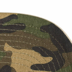 Washington Nationals Mitchell & Ness Unisex Camo Logo Pro Crown Snapback Hat - Cream Hats