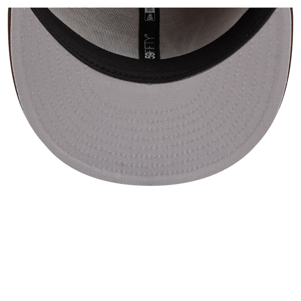 Washington Commanders New Era Two-Tone Walnut 59FIFTY Fitted Hat - Light Brown/Dark Brown Hats