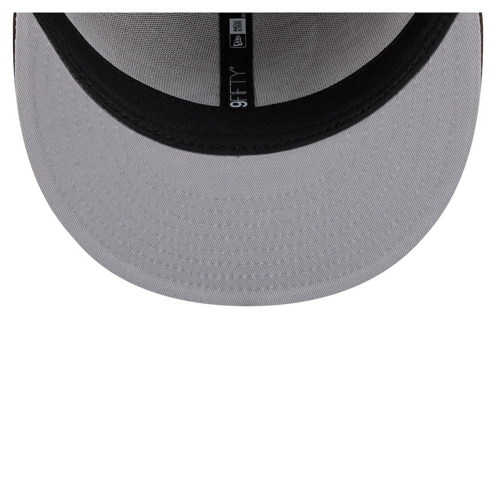Arizona Cardinals New Era Two-Tone Walnut 59FIFTY Fitted Hat - Light Brown/Dark Brown Hats