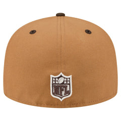 Buffalo Bills New Era Two-Tone Walnut 59FIFTY Fitted Hat - Light Brown/Dark Brown Hats