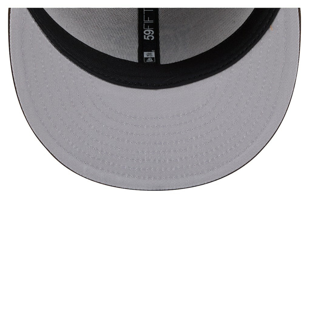 Chicago Bears New Era Two-Tone Walnut 59FIFTY Fitted Hat - Light Brown/Dark Brown Hats