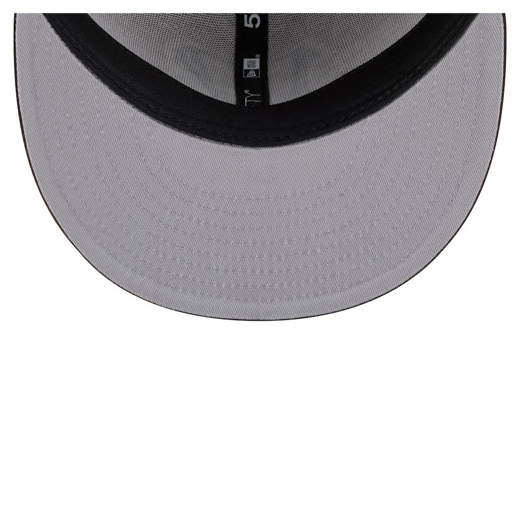 Cincinnati Bengals New Era Two-Tone Walnut 59FIFTY Fitted Hat - Light Brown/Dark Brown Hats
