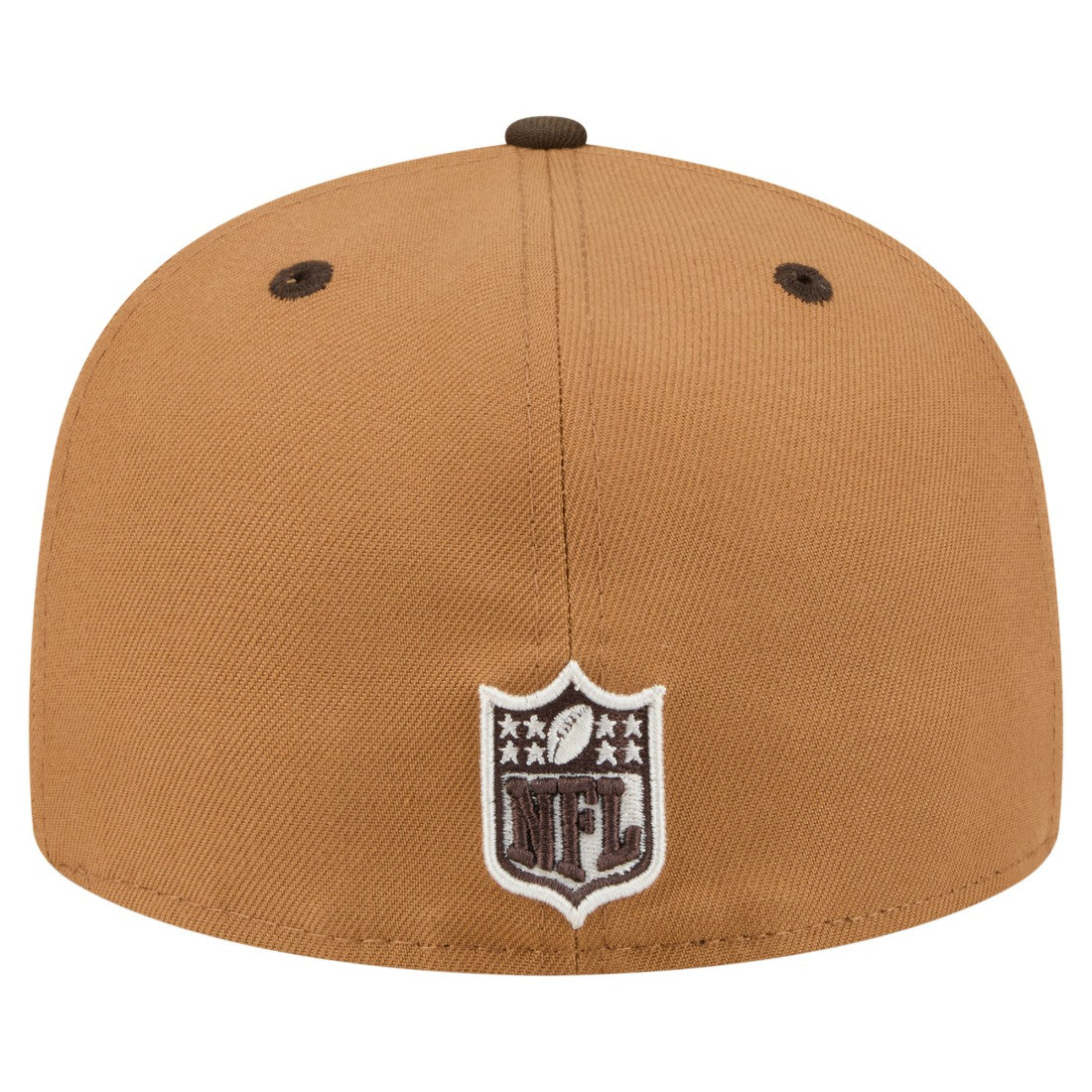 Denver Broncos New Era Two-Tone Walnut 59FIFTY Fitted Hat - Light Brown/Dark Brown Hats