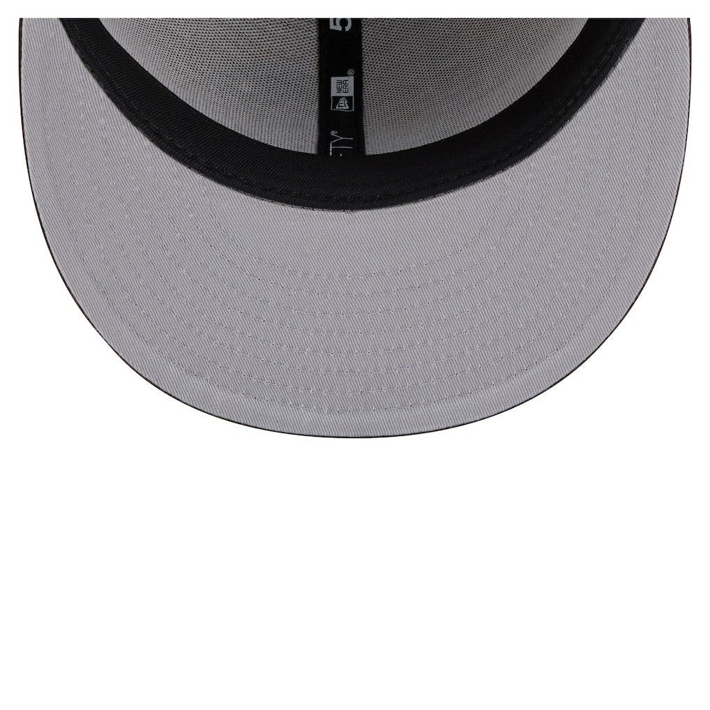 Detroit Lions New Era Two-Tone Walnut 59FIFTY Fitted Hat - Light Brown/Dark Brown Hats