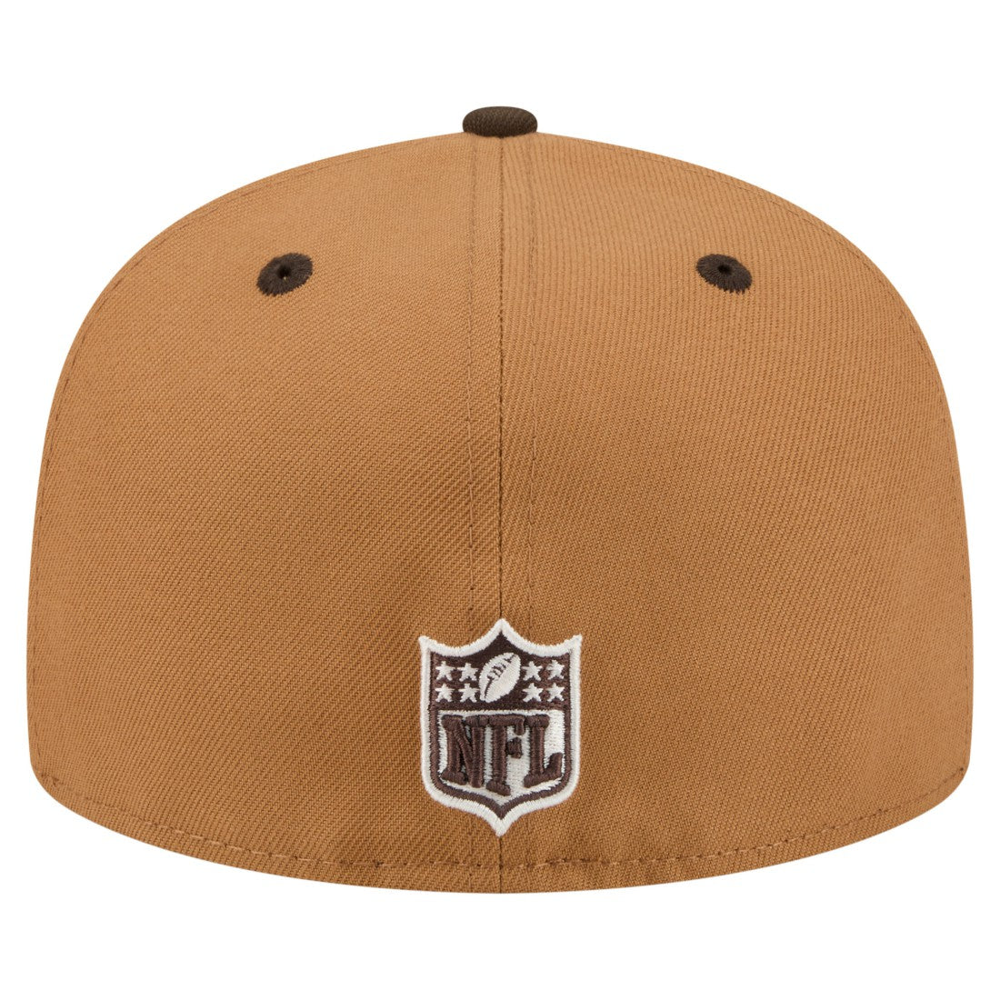 Houston Texans New Era Two-Tone Walnut 59FIFTY Fitted Hat - Light Brown/Dark Brown Hats