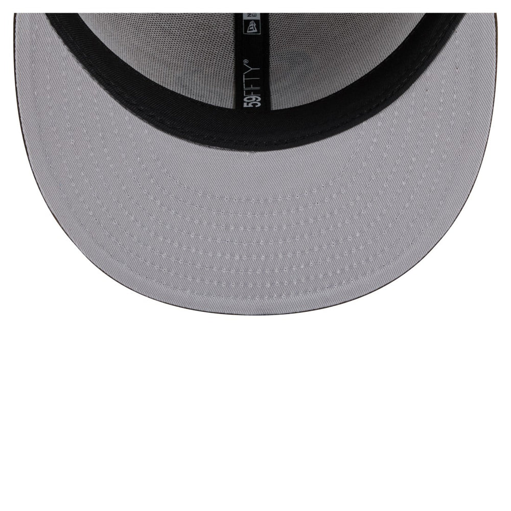 Houston Texans New Era Two-Tone Walnut 59FIFTY Fitted Hat - Light Brown/Dark Brown Hats