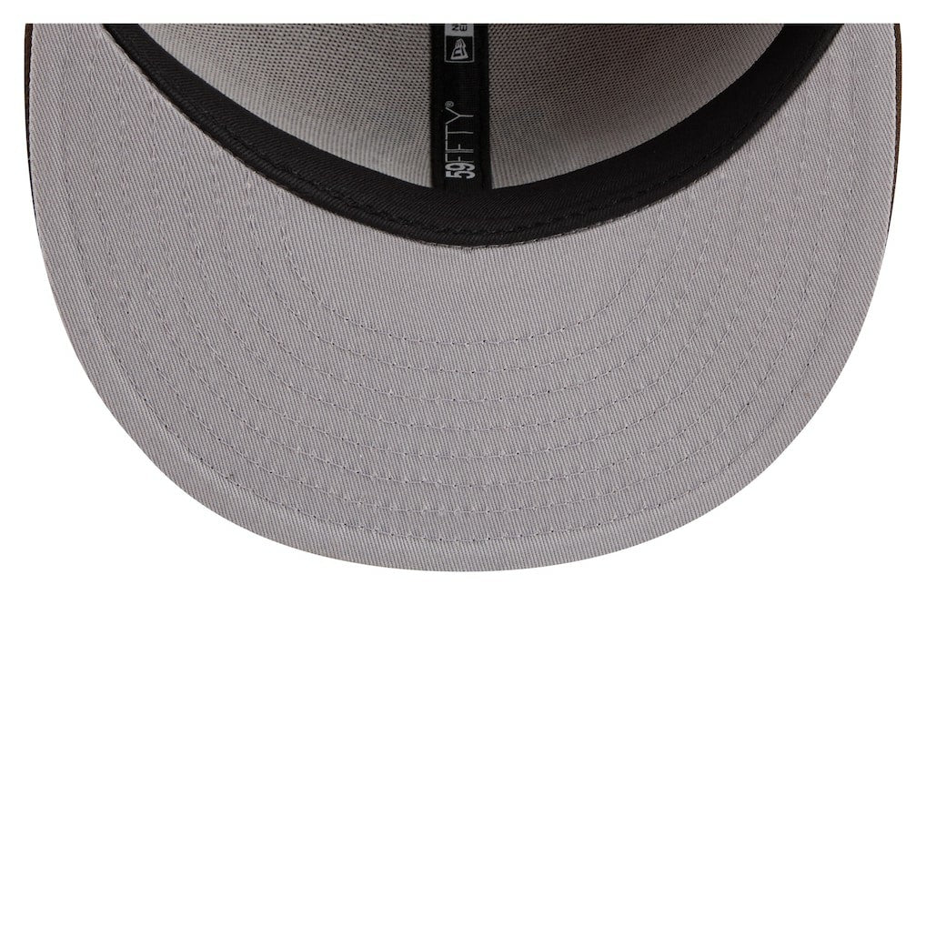 Indianapolis Colts New Era Two-Tone Walnut 59FIFTY Fitted Hat - Light Brown/Dark Brown Hats