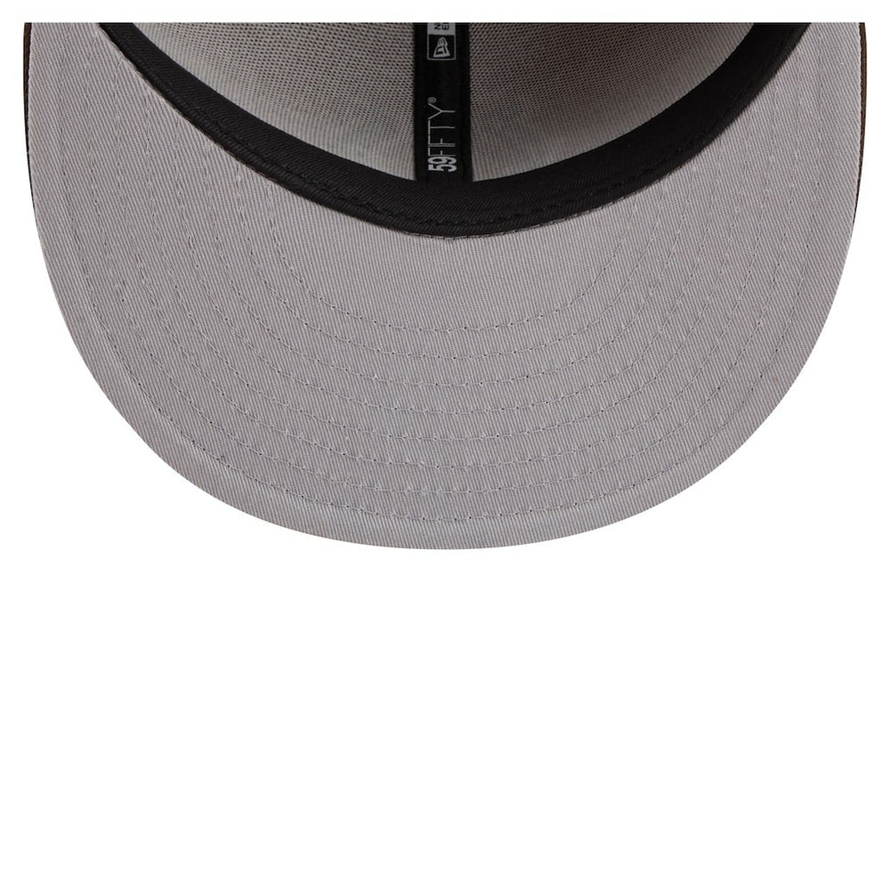 Indianapolis Colts New Era Two-Tone Walnut 59FIFTY Fitted Hat - Light Brown/Dark Brown Hats
