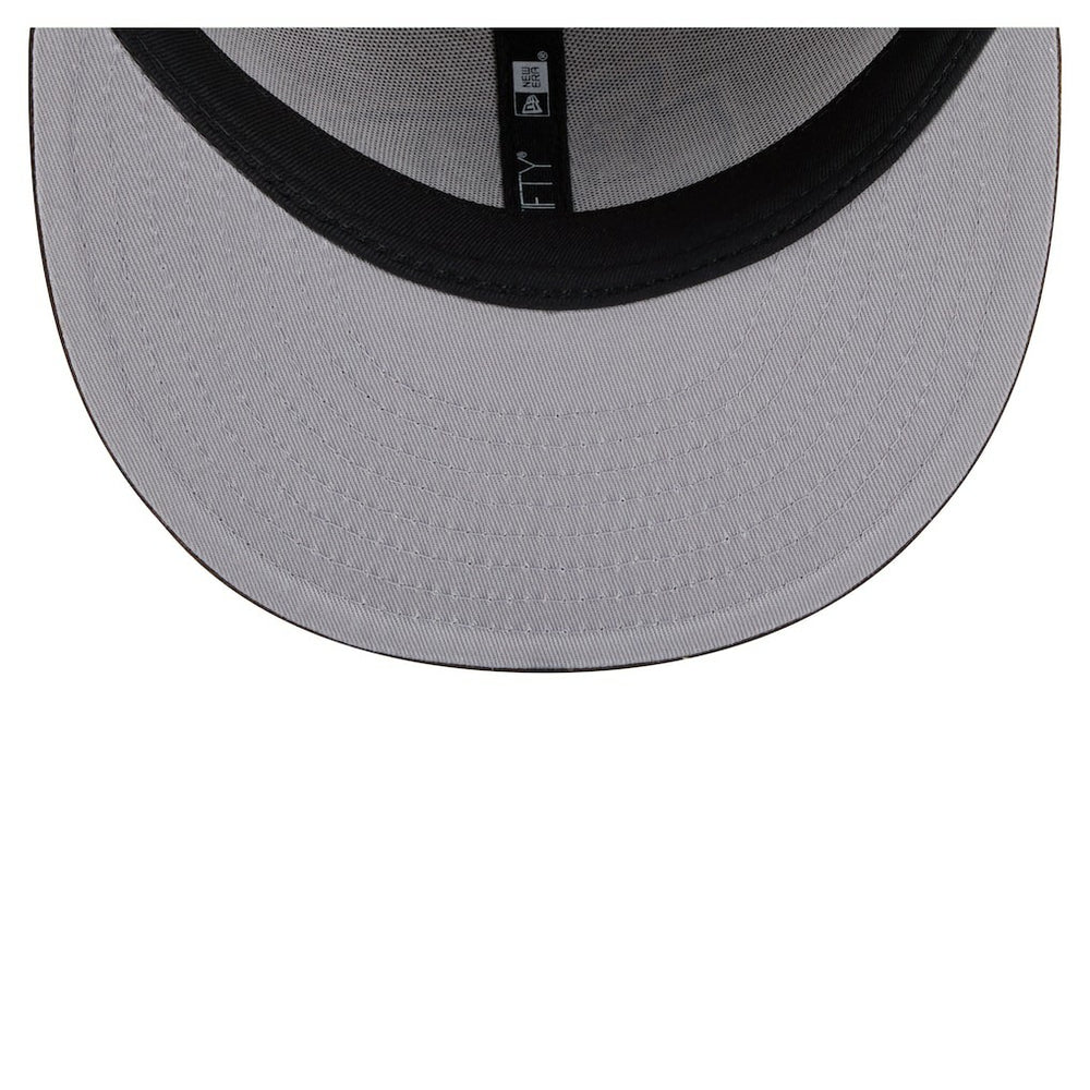 Kansas City Chiefs New Era Two-Tone Walnut 59FIFTY Fitted Hat - Light Brown/Dark Brown Hats