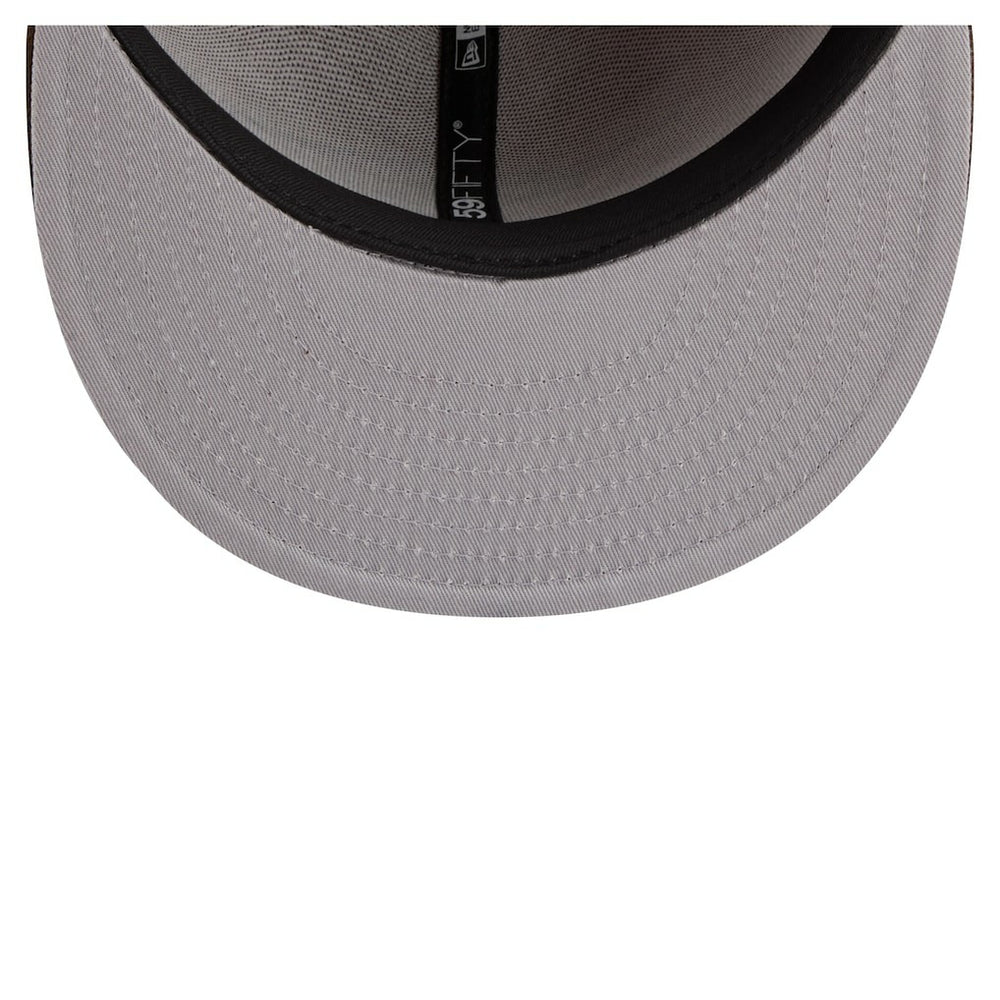 New England Patriots New Era Two-Tone Walnut 59FIFTY Fitted Hat - Light Brown/Dark Brown Hats