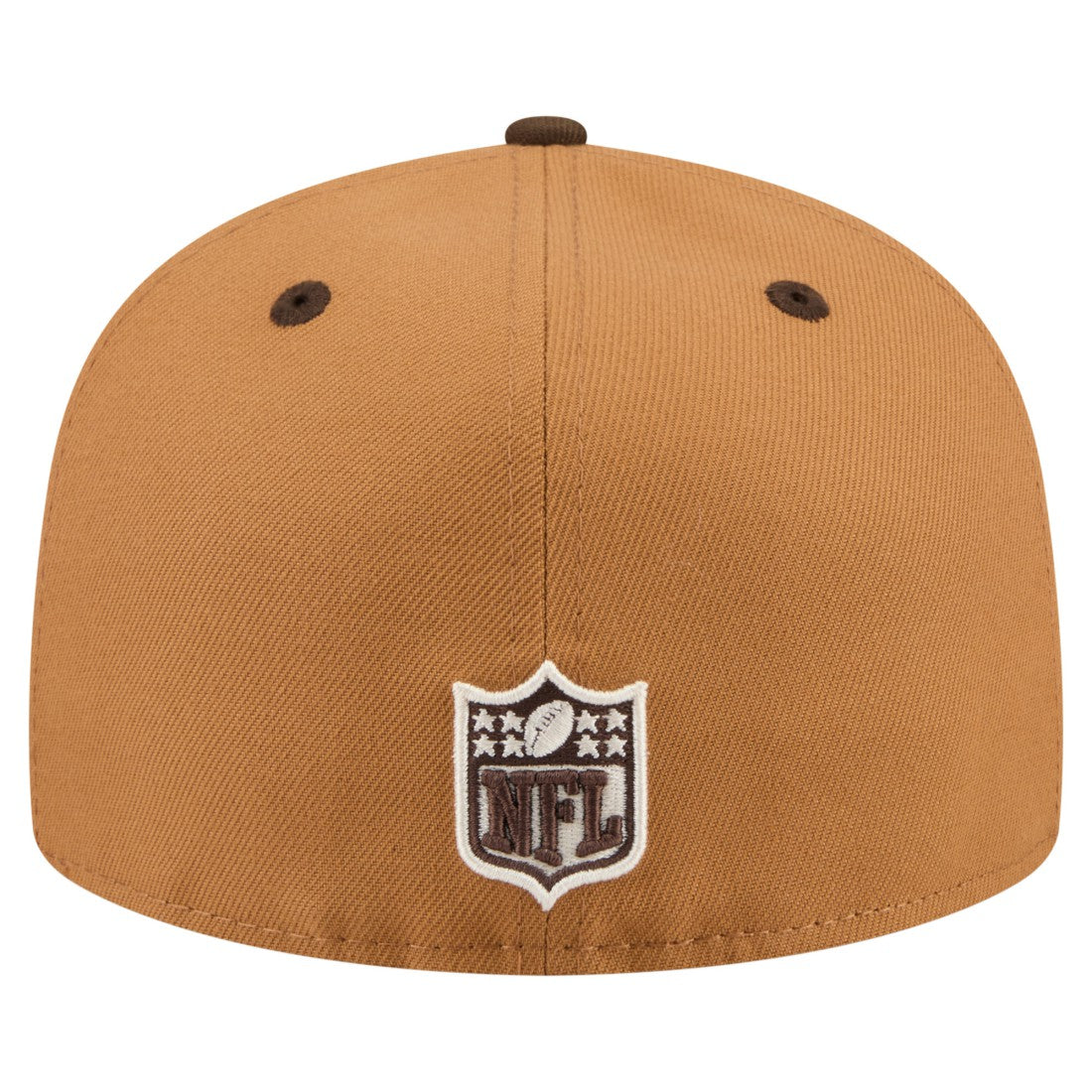 New York Jets New Era Two-Tone Walnut 59FIFTY Fitted Hat - Light Brown/Dark Brown Hats