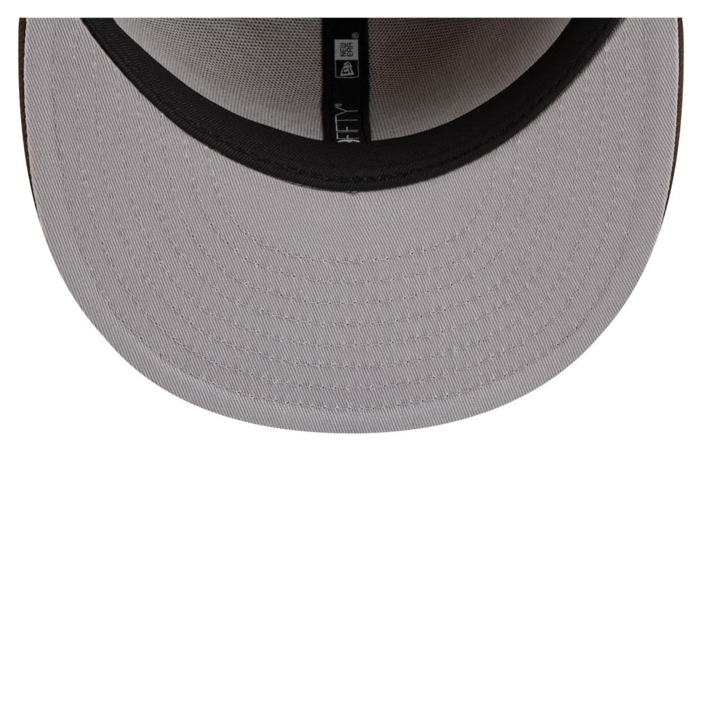 Tennessee Titans New Era Two-Tone Walnut 59FIFTY Fitted Hat - Light Brown/Dark Brown Hats