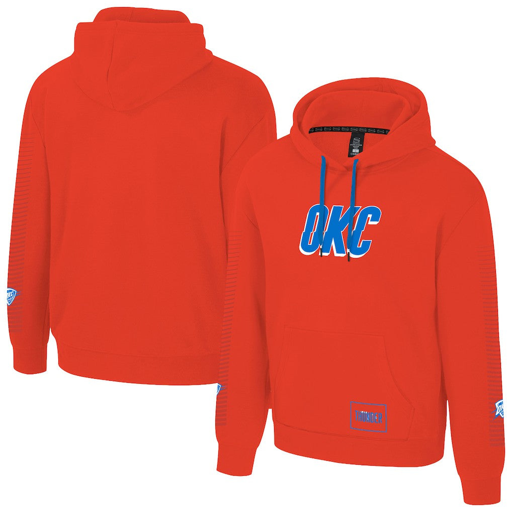 Oklahoma City Thunder Stadium Essentials Unisex NBA Legends City Star Fleece Hoodie Orange