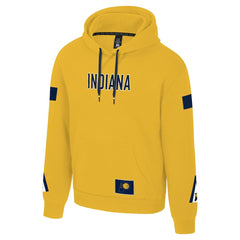 Indiana Pacers Stadium Essentials Unisex NBA Legends City Star Fleece Hoodie Gold