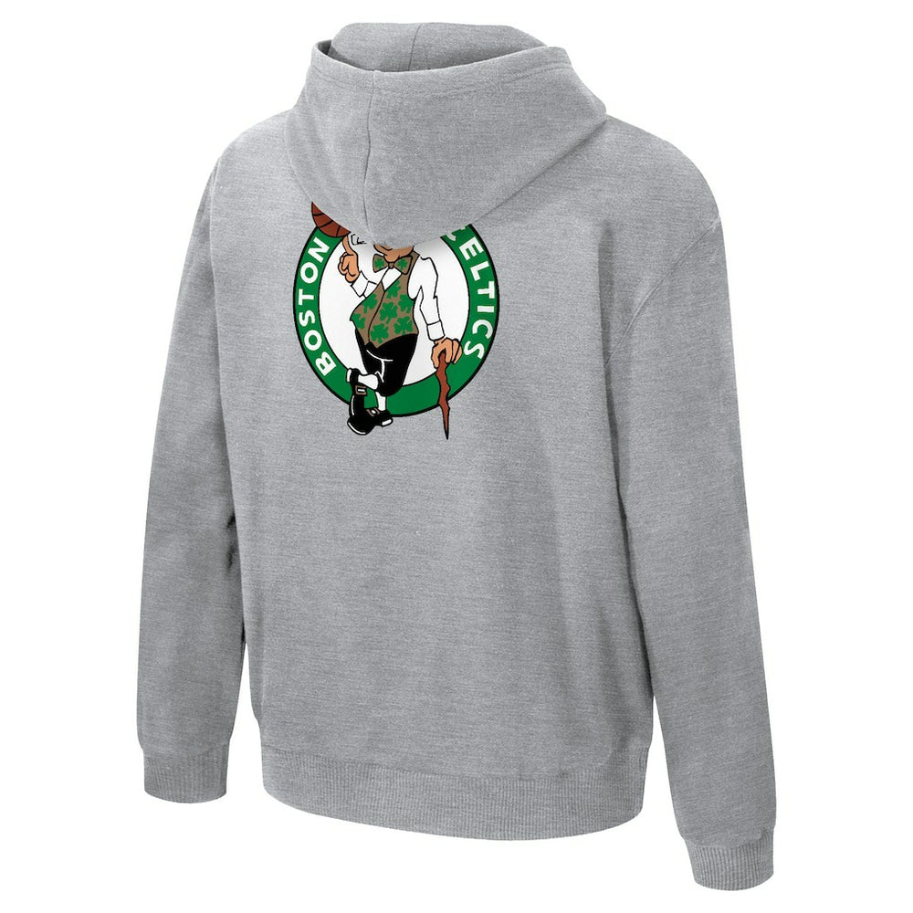 Boston Celtics Stadium Essentials Unisex First Team Club Level Hoodie Heather Gray