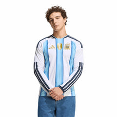Argentina National Team FIFA x World Cup 2026 Home Replica Long Sleeve Jersey White - Adidas for sale