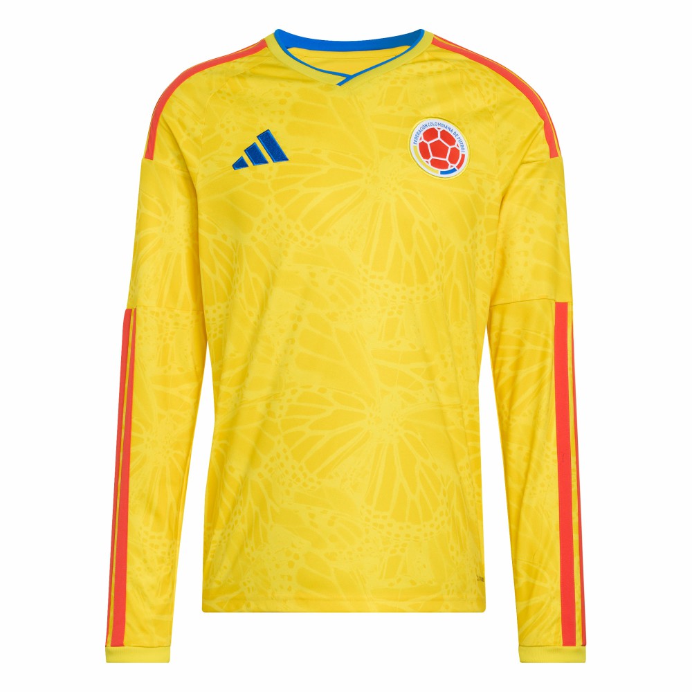Colombia National Team FIFA x World Cup 2026 Home Replica Long Sleeve Jersey Yellow - Adidas discount