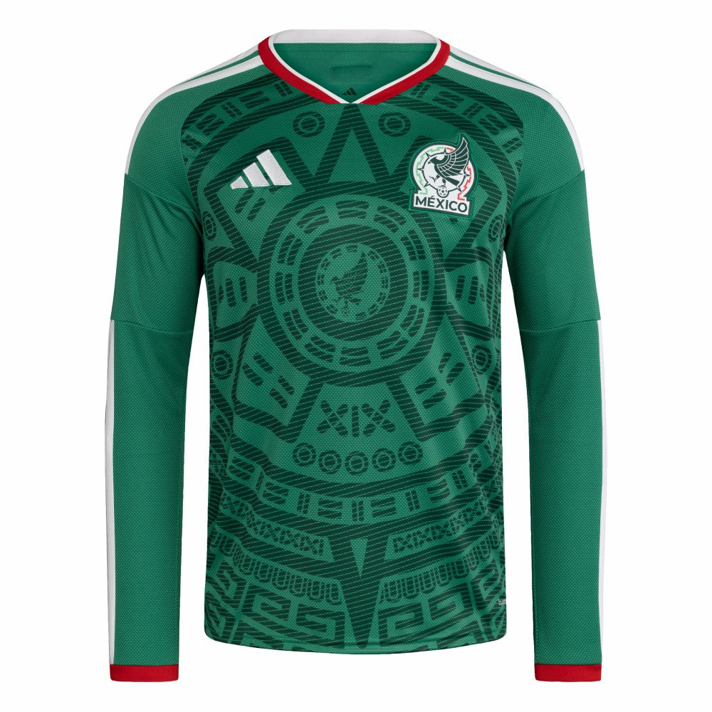 Mexico National Team FIFA x World Cup 2026 Home Replica Long Sleeve Jersey Green - Adidas online