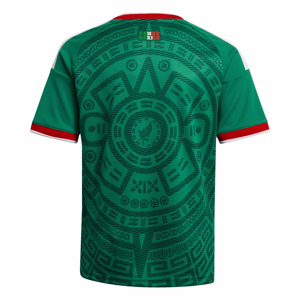 Mexico National Team Youth FIFA x World Cup 2026 Home Replica Jersey Green - Adidas discount