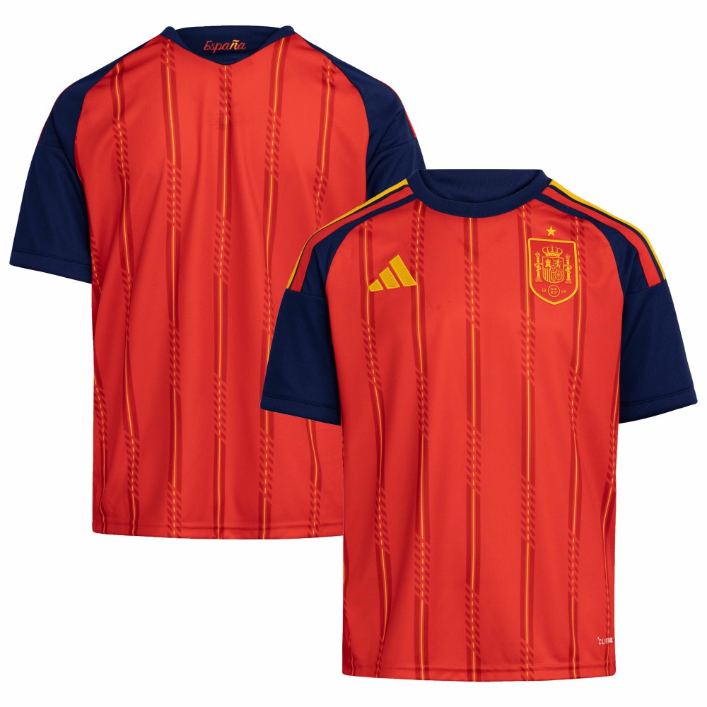 Spain National Team Youth FIFA x World Cup 2026 Home Replica Jersey Red - Adidas cheap