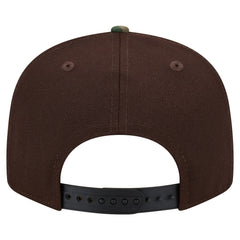Chicago Bears Adult Burnt Wood Camo 9FIFTY Snapback Hat - Dark Brown Hats