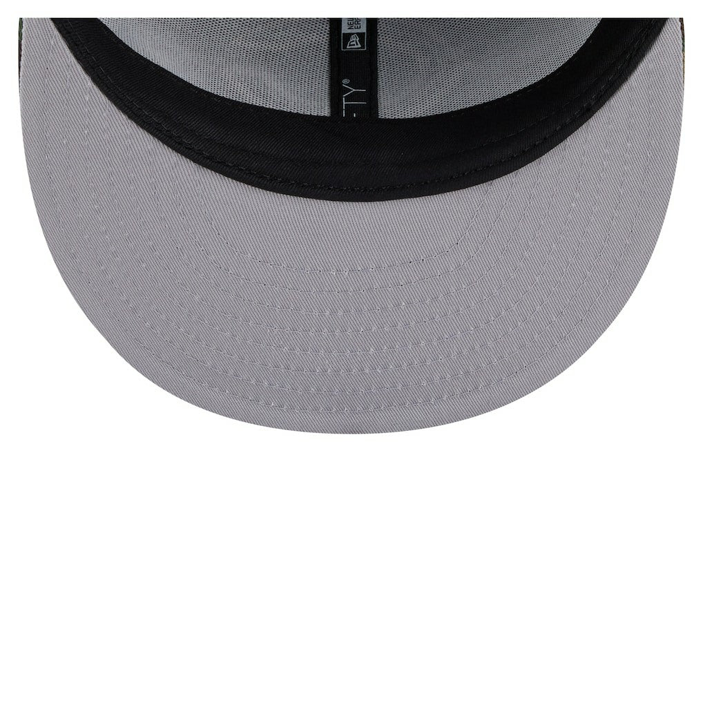 Chicago Bears Adult Burnt Wood Camo 9FIFTY Snapback Hat - Dark Brown Hats