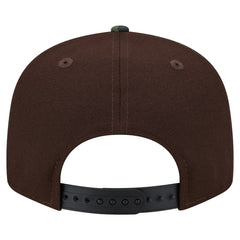 Miami Dolphins Adult Burnt Wood Camo 9FIFTY Snapback Hat - Dark Brown Hats