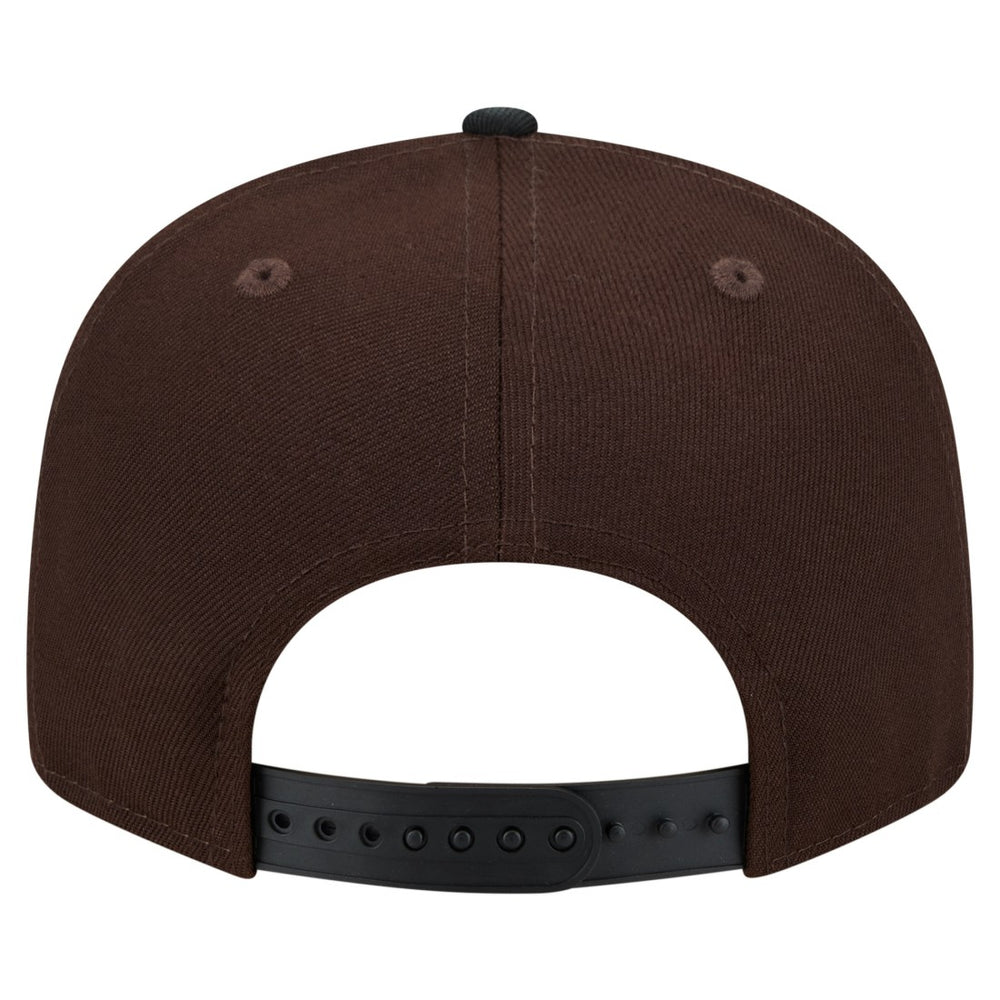 New York Jets Adult Burnt Wood Camo 9FIFTY Snapback Hat - Dark Brown Hats