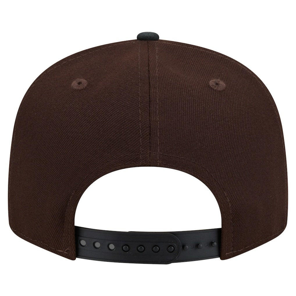 Los Angeles Chargers Adult Burnt Wood Camo 9FIFTY Snapback Hat - Dark Brown Hats