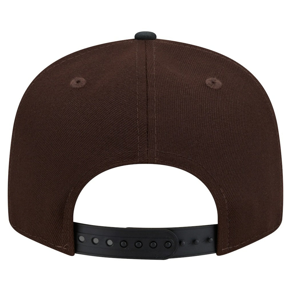 Los Angeles Chargers Adult Burnt Wood Camo 9FIFTY Snapback Hat - Dark Brown Hats