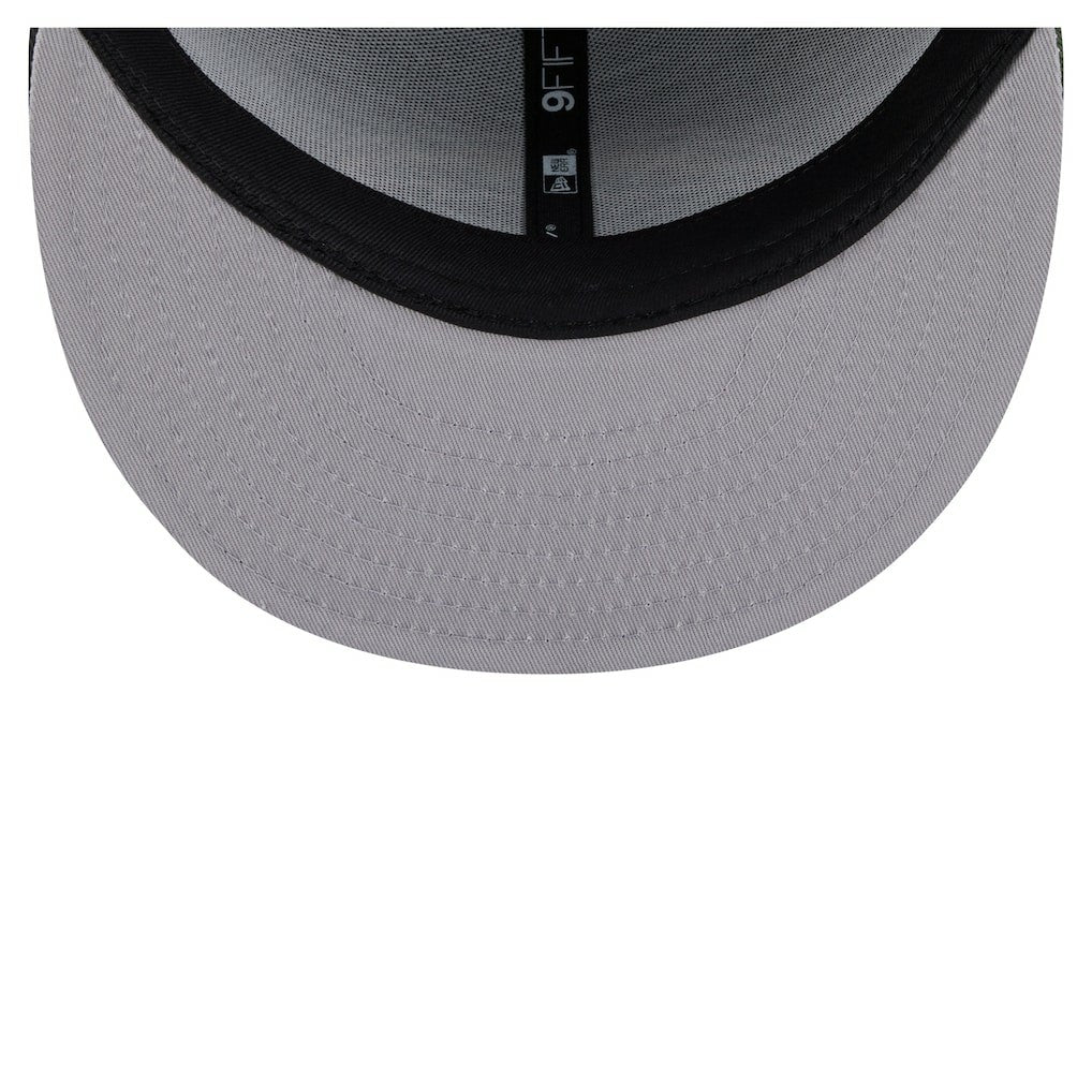 Los Angeles Chargers Adult Burnt Wood Camo 9FIFTY Snapback Hat - Dark Brown Hats