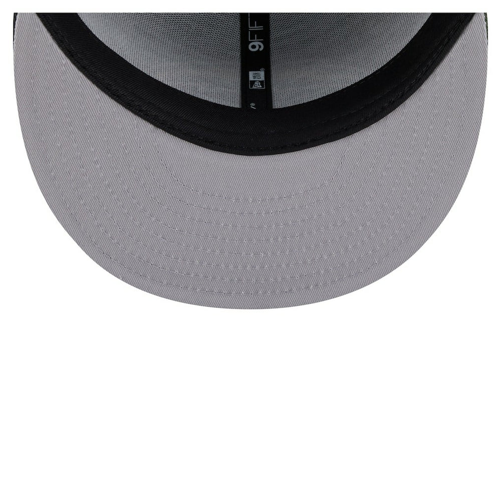 Los Angeles Chargers Adult Burnt Wood Camo 9FIFTY Snapback Hat - Dark Brown Hats
