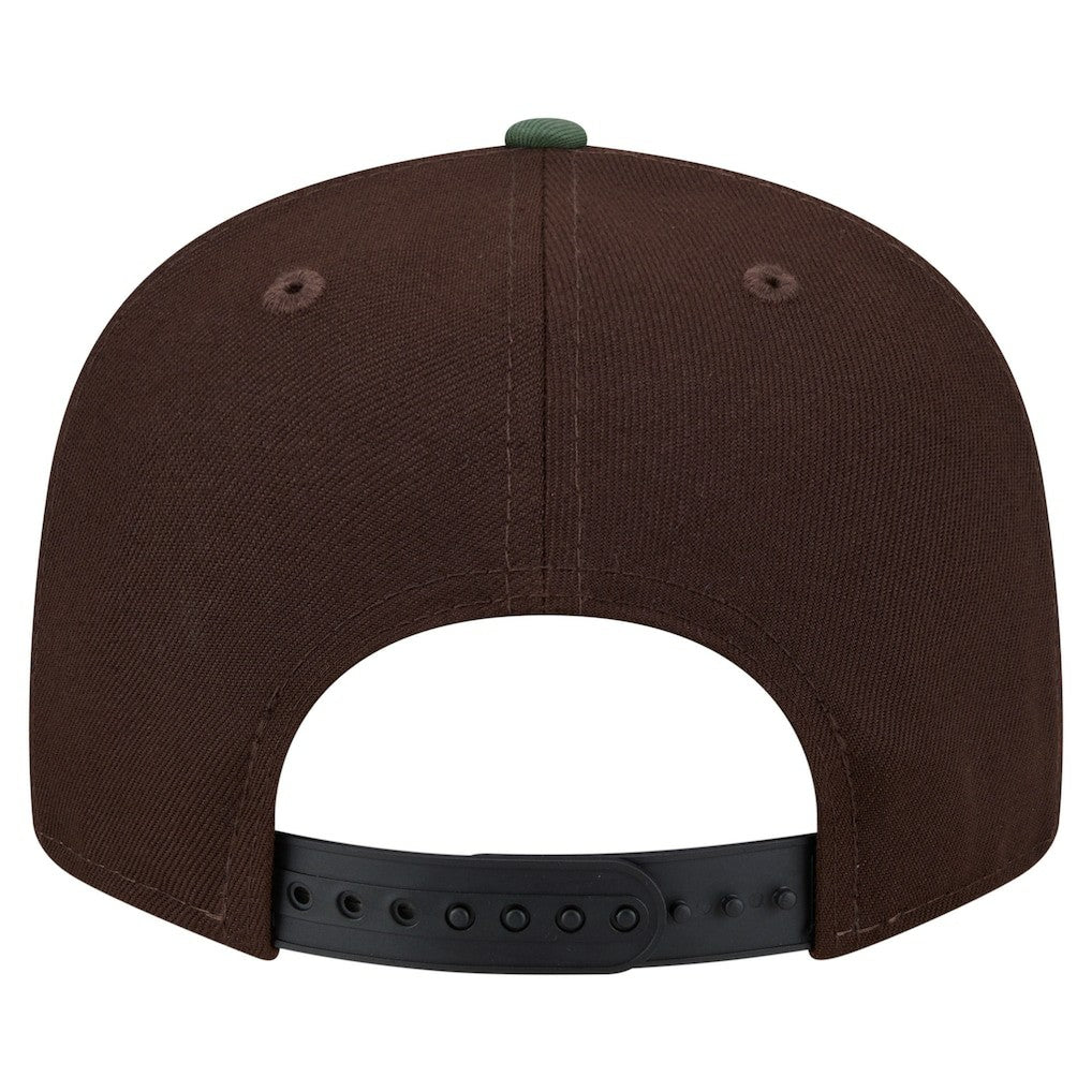 Pittsburgh Steelers Adult Burnt Wood Camo 9FIFTY Snapback Hat - Dark Brown Hats