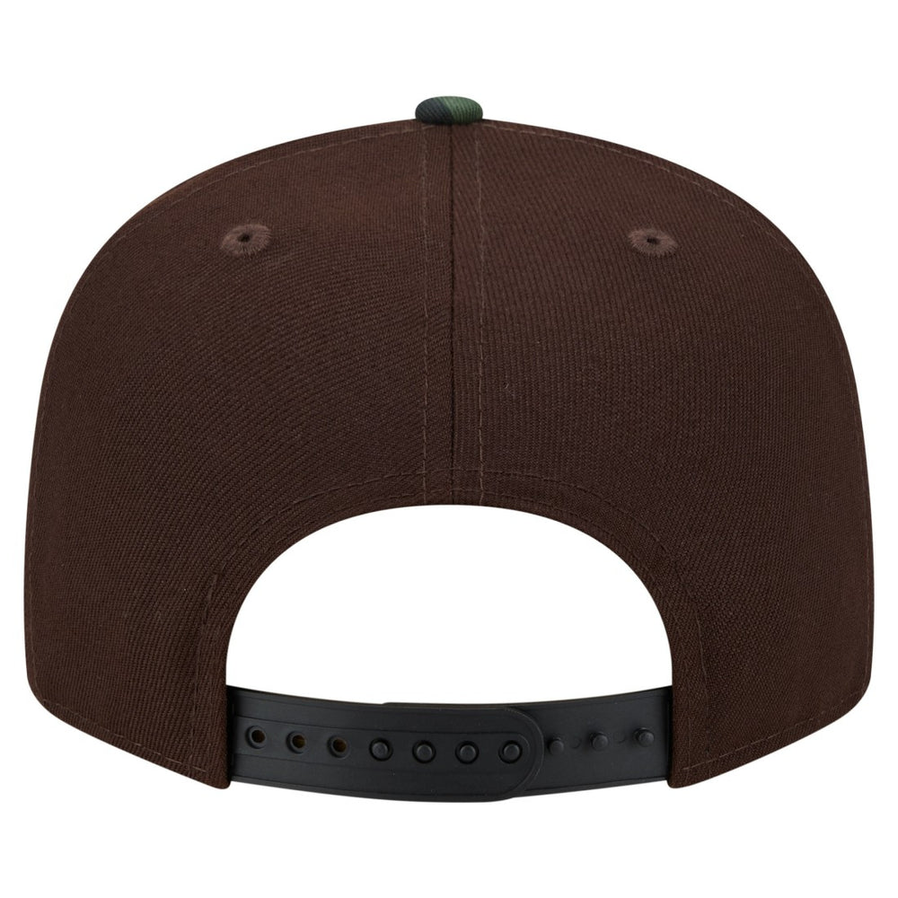 Washington Commanders Adult Burnt Wood Camo 9FIFTY Snapback Hat - Dark Brown Hats