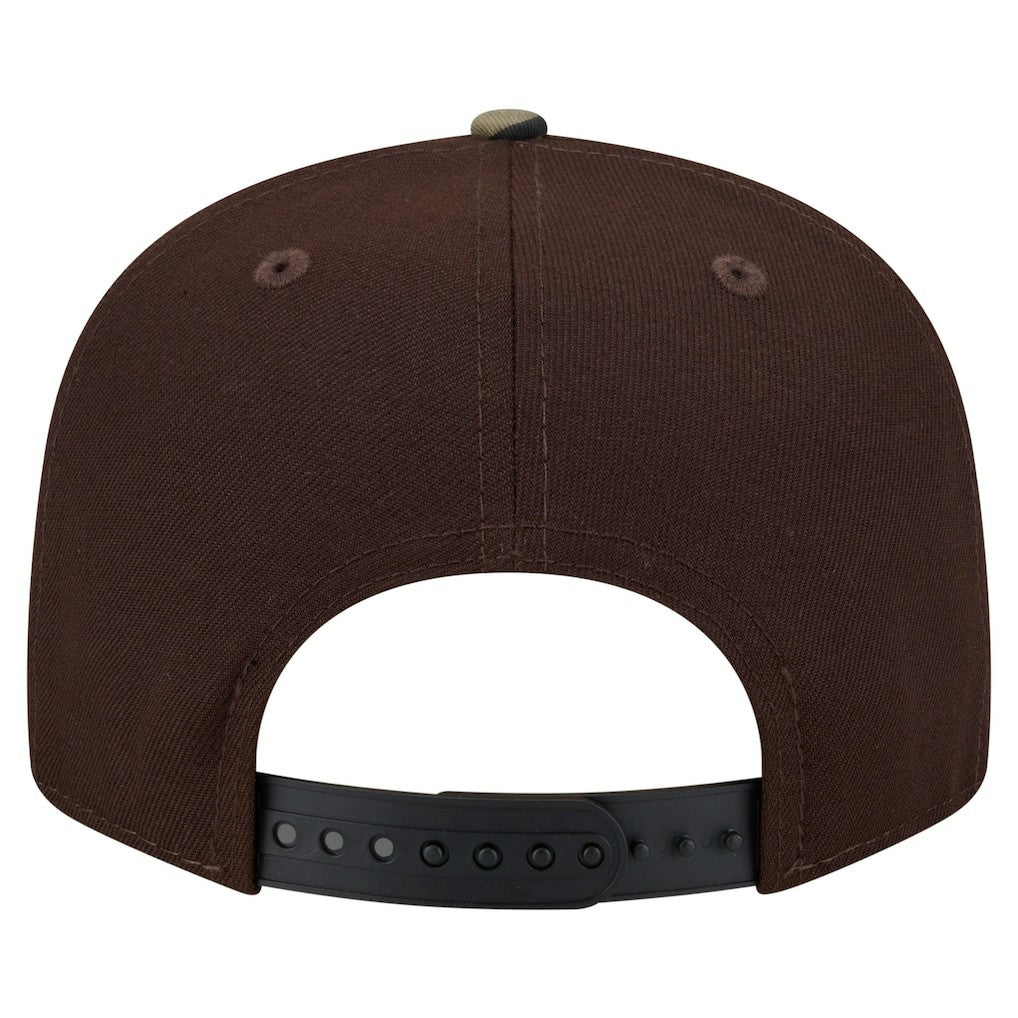 Buffalo Bills Adult Burnt Wood Camo 9FIFTY Snapback Hat - Dark Brown Hats