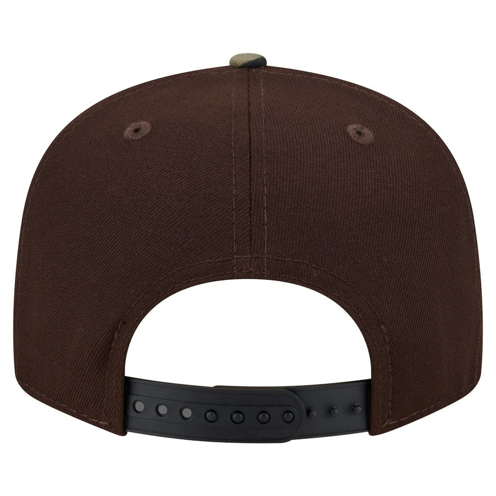 Buffalo Bills Adult Burnt Wood Camo 9FIFTY Snapback Hat - Dark Brown Hats