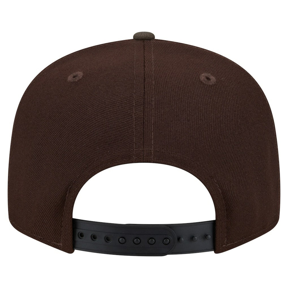 Baltimore Ravens Adult Burnt Wood Camo 9FIFTY Snapback Hat - Dark Brown Hats