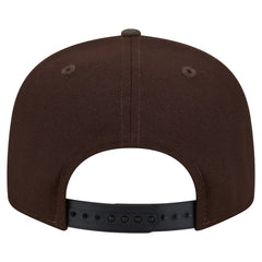 Baltimore Ravens Adult Burnt Wood Camo 9FIFTY Snapback Hat - Dark Brown Hats