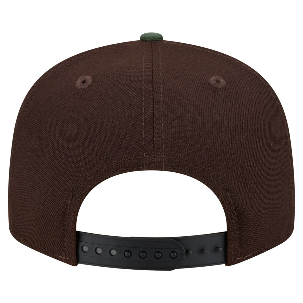 Denver Broncos Adult Burnt Wood Camo 9FIFTY Snapback Hat - Dark Brown Hats