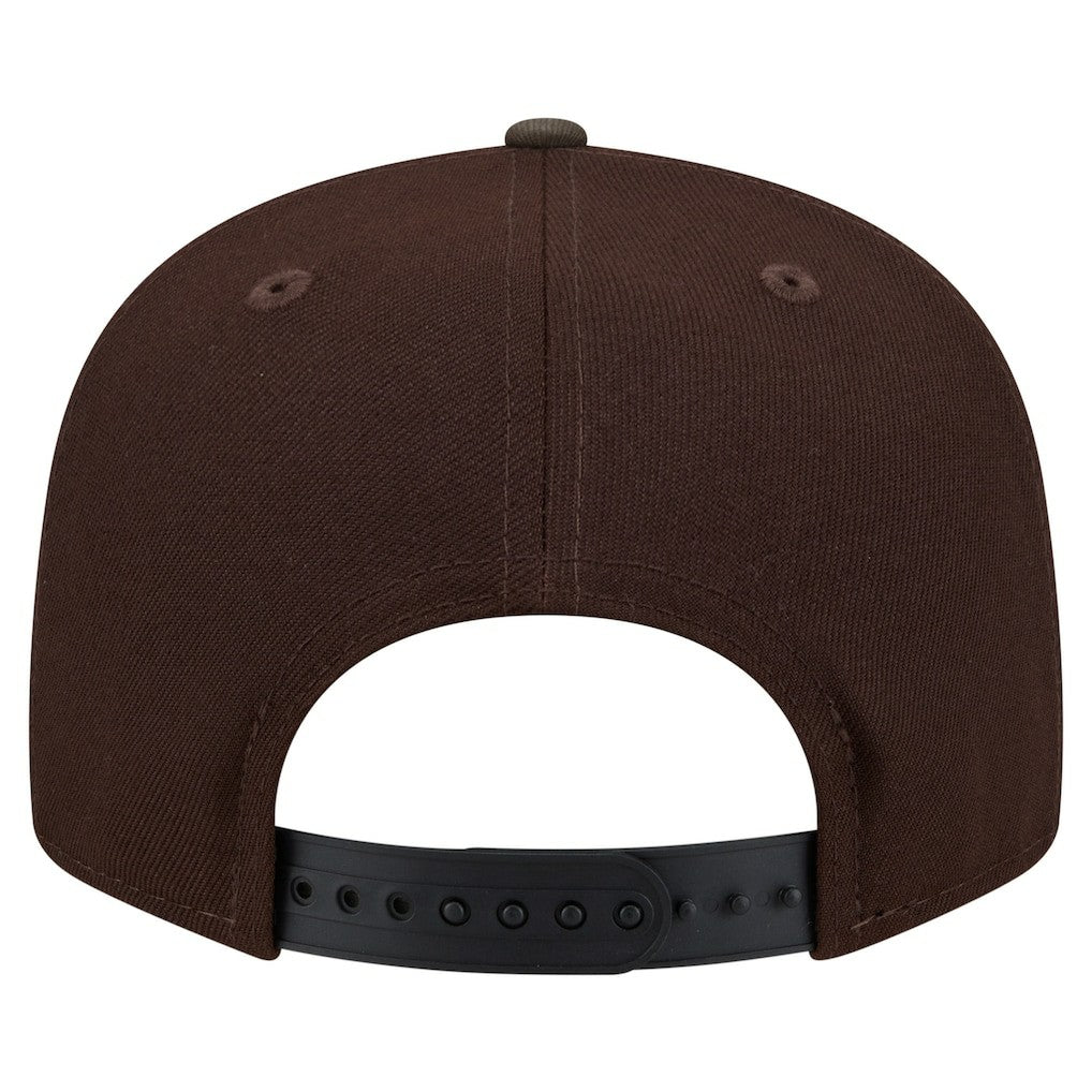 Kansas City Chiefs Adult Burnt Wood Camo 9FIFTY Snapback Hat - Dark Brown Hats