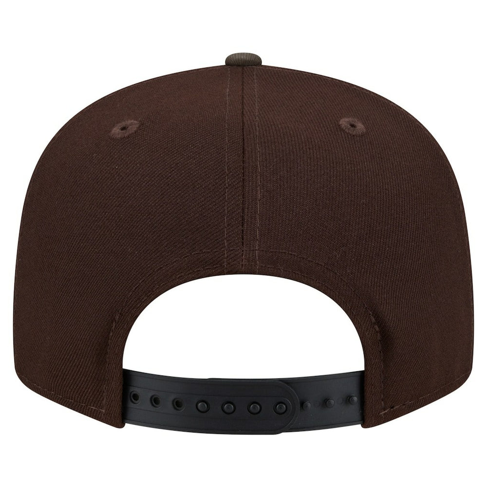 Kansas City Chiefs Adult Burnt Wood Camo 9FIFTY Snapback Hat - Dark Brown Hats