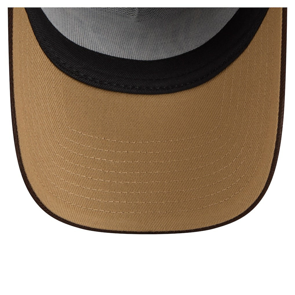 Washington Commanders New Era Burnt Wood A-Frame 9FORTY Adjustable Hat - Dark Brown Hats