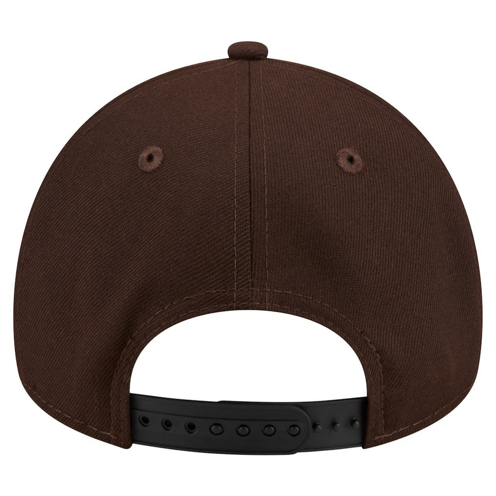 Baltimore Ravens New Era Burnt Wood A-Frame 9FORTY Adjustable Hat - Dark Brown Hats