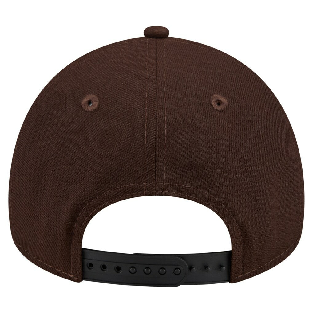 Buffalo Bills New Era Burnt Wood A-Frame 9FORTY Adjustable Hat - Dark Brown Hats