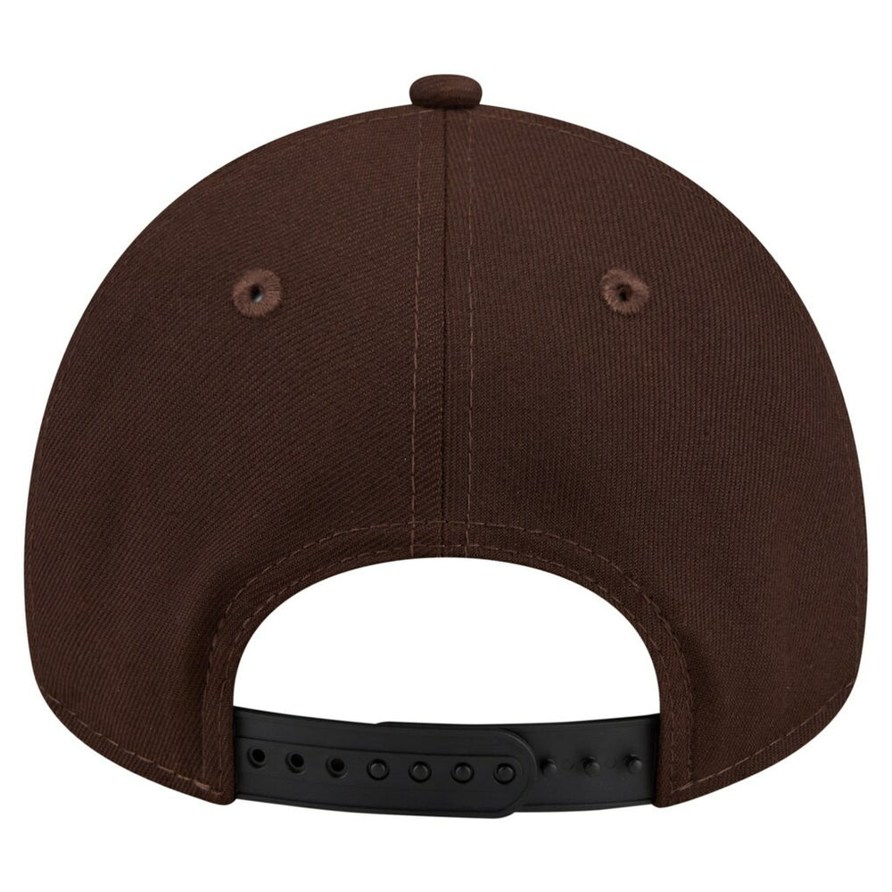 Buffalo Bills New Era Burnt Wood A-Frame 9FORTY Adjustable Hat - Dark Brown Hats