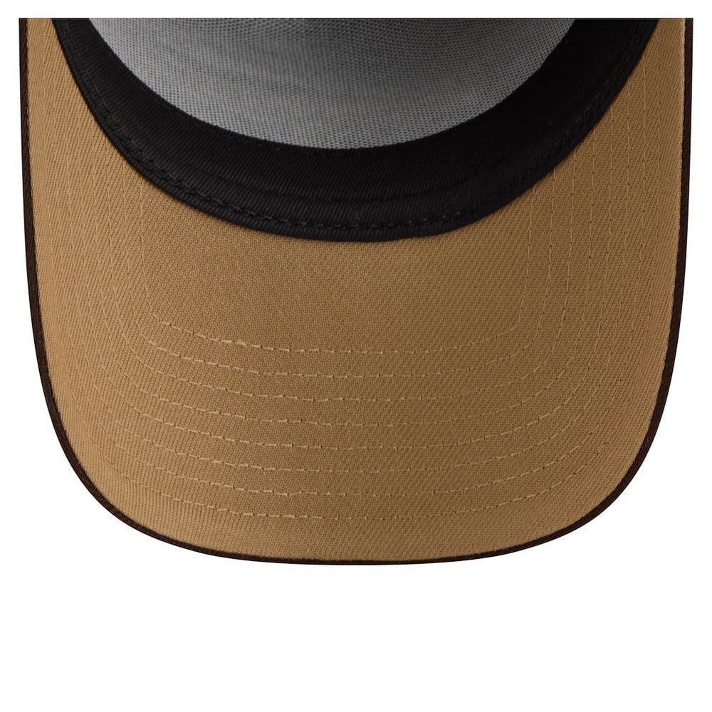 Buffalo Bills New Era Burnt Wood A-Frame 9FORTY Adjustable Hat - Dark Brown Hats